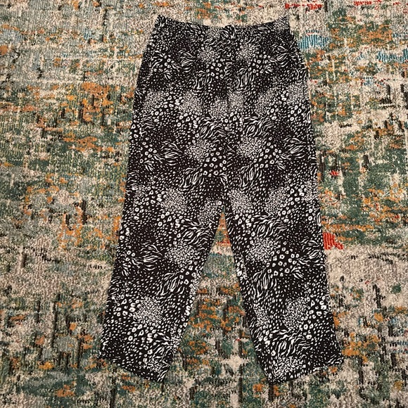JOIE “Ceylon” Print Cropped Trousers, Size Medium - Picture 4 of 9